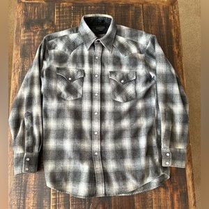 Pendleton Canyon Shirt Pearl Snap M